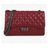 New Quilted Crossbody Bag for Women Leather