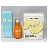 New Bliss hydrating eye gel, Bliss vitamin C