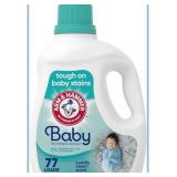 New ARM & HAMMER Baby, 77 Loads Hypoallergenic