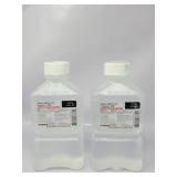 Lot Of 2 Sterile Water for Irrigator USP 100mL