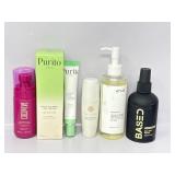 Health and beauty products for face and hair,
