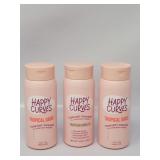 New Lot Of 3 HAPPY CURVES Comfort Powder: Talc
