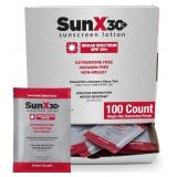 Coretex Sunx SPF30 Sunscreen Pouches 100/Box New