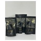 Lot of 3, LAURA GELLER NEW YORK Retractable Black
