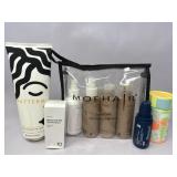 Health and beauty products Pattern, Moehair and