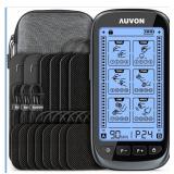 AUVON 3-in-1 TENS Unit Muscle Stimulator, Dual