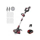 Cordless Weed Wacker with Blade, Electric Weed