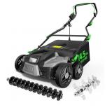 2025 Upgrade 16-Inch 15.5 Amp 2-in-1 Electric