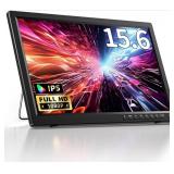 New 15.6" Portable TV with ATSC Antenna &