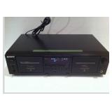 Sony TCWE425 Dual Cassette Player / Recorder.