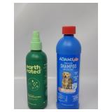 Dog Shampoo & dog refresh mist new opened missing