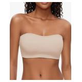 New WOWENY Strapless Bras for Women Bandeau Bra