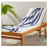 Amazon Basics 100% Cotton Terry Absorbent Cabana