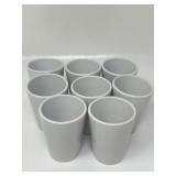 AGH Sublimation Ceramic Shot Glasses 1.5 oz Set