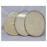 Lot Of 3 Wooden Center Piece Decor