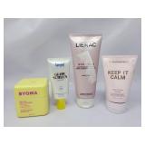 Various Body Creams. Sunscreen, Balm Cleanser,