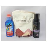 New Bentonite Clay Facial Clay, Self Tanninh