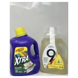 Lot of 2 Detergent, Includes Xtra, Liquid