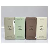 New 4pc Salt & Stone Deodorant 2.6oz Full Size