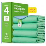 New IMPROVIA Washable Underpads, 34" x 36" (Pack