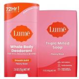 New Lume Whole Body Deodorant And Soap - 2.6
