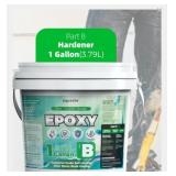 New Sealed Resin Floor Hardener Coating