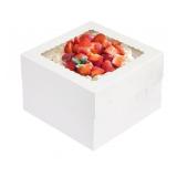 30 PCs Cake Boxes, 12x12x8 Inch White Bakery