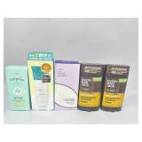 New Deodorant and sunscreen