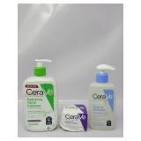 CeraVe Lot...New Damaged Package Needs Cleaned