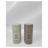Lot Of 2 Salt & Stone Deodorant Santal-Vetiver &