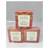 3pc Laura Geller powder marbleized blush, tropic