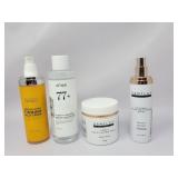 Firming Belly Cream, 77+ Toner, exfoliating pads