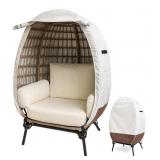 New Cover For Outdoor Egg Chair, Wicker Patio Egg