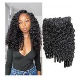 New Curly Human Hair Bundles 16 18 20 Inches 3Pcs