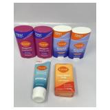 New 6pc Lume Products- deodorant and triple