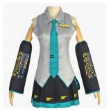 New Womens miku Cosplay Costume The concert party