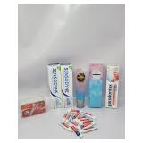 Toothpaste Lot, New Opened Bonus Mini Brush
