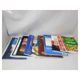 New Various Book Lot. Cooking, coloring. Few