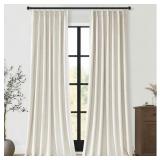 Topfinel 102 Inches Long Custom Blackout Linen