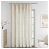 New Vision Home Natural Pinch Pleated Semi Sheer