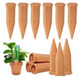 Plant Watering Spikes 8 Pack,Terracotta Plant