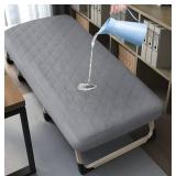 Cot Mattress Pad Protector Waterproof, Quilted