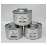 Lot Of 3 Caterpax Chafing Heat Fuel 4 hour