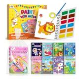 ZMLM 24 Water Coloring Books for Kids Party