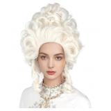 New Platinum Blonde Wig Short Curly Blonde
