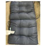 Qilloway Navy Blue Outdoor Seat Cushion, Size 40