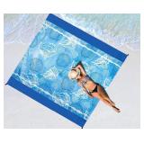Beach Blanket, Large 83" X 79" Family Size Beach