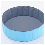 Light blue ball pit for babies, New Opened, Balls