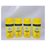 Lot Of 4 Neutrogena Beach Defense Sunscreen