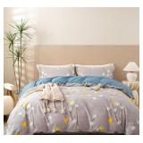 OAITE Duvet Cover Set,100% Cotton Comforter Cover